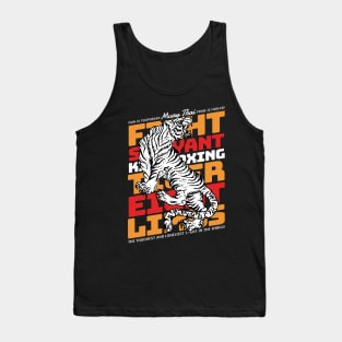 Muay Thai Tiger Fight Tank Top